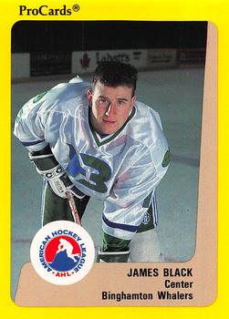 1989-90 ProCards AHL #292 James Black Front