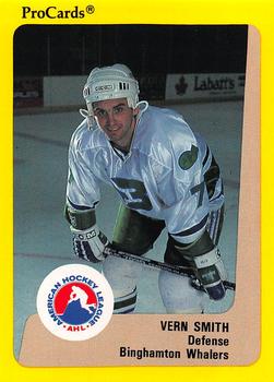 1989-90 ProCards AHL #293 Vern Smith Front
