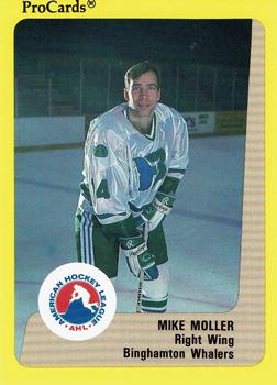 1989-90 ProCards AHL #305 Mike Moller Front
