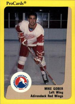 1989-90 ProCards AHL #313 Mike Gober Front