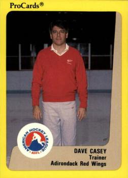 1989-90 ProCards AHL #316 Dave Casey Front