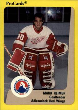 1989-90 ProCards AHL #325 Mark Reimer Front