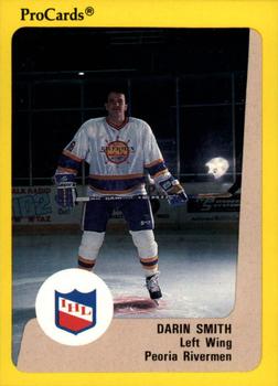1989-90 ProCards IHL #9 Darin Smith Front