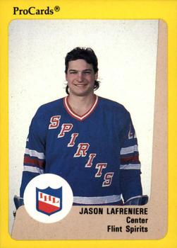 1989-90 ProCards IHL #25 Jason Lafreniere Front