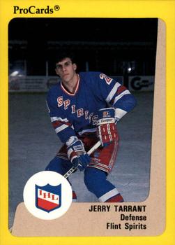 1989-90 ProCards IHL #27 Jerry Tarrant Front
