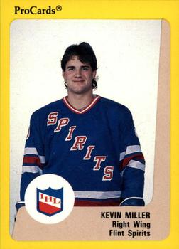 1989-90 ProCards IHL #29 Kevin Miller Front