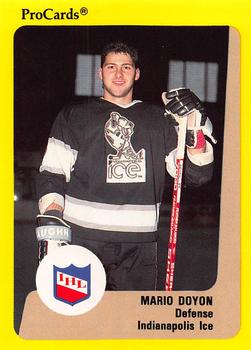 1989-90 ProCards IHL #66 Mario Doyon Front