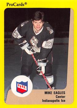 1989-90 ProCards IHL #68 Mike Eagles Front