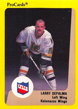 1989-90 ProCards IHL #79 Larry DePalma Front