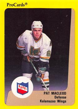1989-90 ProCards IHL #90 Pat MacLeod Front