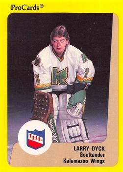 1989-90 ProCards IHL #93 Larry Dyck Front