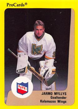 1989-90 ProCards IHL #95 Jarmo Myllys Front