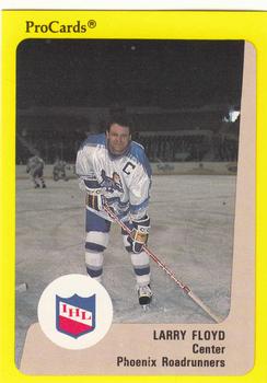 1989-90 ProCards IHL #113 Larry Floyd Front