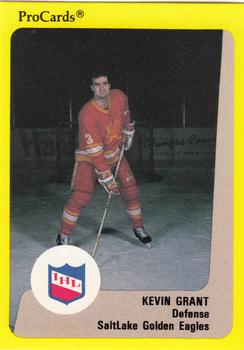 1989-90 ProCards IHL #197 Kevin Grant Front