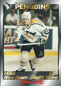 1993-94 Foodland Pittsburgh Penguins #15 Mike Needham Front