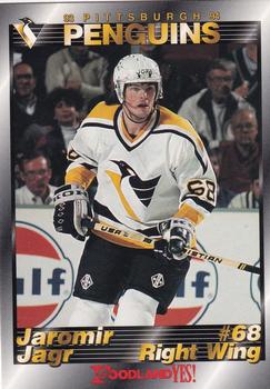 1993-94 Foodland Pittsburgh Penguins #23 Jaromir Jagr Front