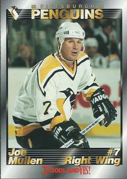 1993-94 Foodland Pittsburgh Penguins #25 Joe Mullen Front
