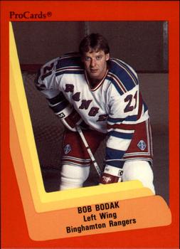 1990-91 ProCards AHL/IHL #3 Bob Bodak Front