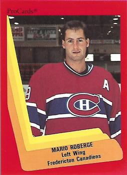 1990-91 ProCards AHL/IHL #57 Mario Roberge Front