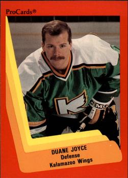 1990-91 ProCards AHL/IHL #105 Duane Joyce Front