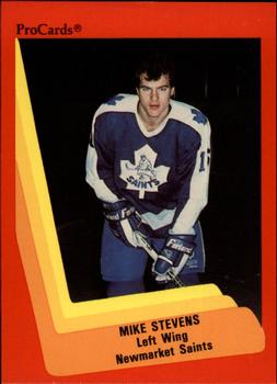 1990-91 ProCards AHL/IHL #146 Mike Stevens Front