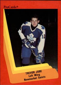 1990-91 ProCards AHL/IHL #161 Trevor Jobe Front