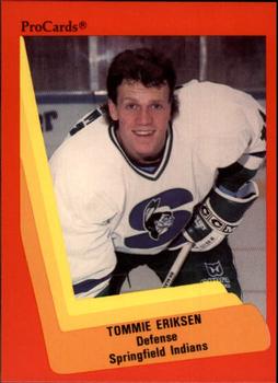 1990-91 ProCards AHL/IHL #185 Tommie Eriksen Front