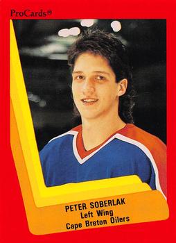 1990-91 ProCards AHL/IHL #226 Peter Soberlak Front