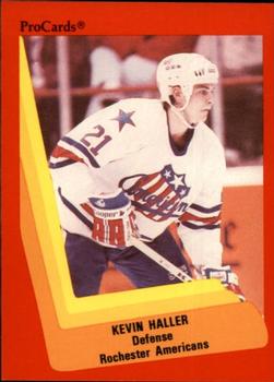 1990-91 ProCards AHL/IHL #265 Kevin Haller Front
