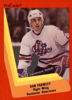 1990-91 ProCards AHL/IHL #274 Dan Frawley Front