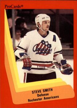 1990-91 ProCards AHL/IHL #287 Steve Smith Front