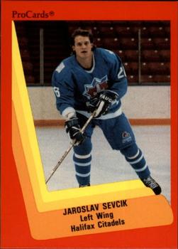1990-91 ProCards AHL/IHL #460 Jaroslav Sevcik Front