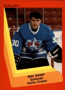 1990-91 ProCards AHL/IHL #465 Mike Bishop Front
