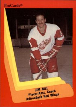 1990-91 ProCards AHL/IHL #475 Jim Nill Front
