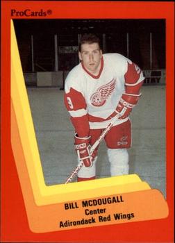 1990-91 ProCards AHL/IHL #481 Bill McDougall Front