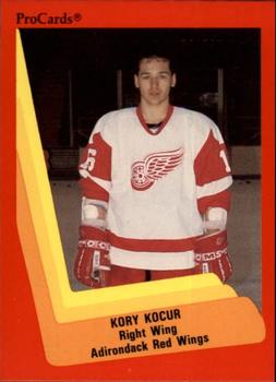 1990-91 ProCards AHL/IHL #483 Kory Kocur Front