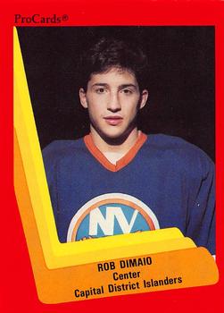 1990-91 ProCards AHL/IHL #512 Rob DiMaio Front