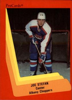1990-91 ProCards AHL/IHL #519 Joe Stephan Front