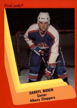 1990-91 ProCards AHL/IHL #525 Darryl Noren Front