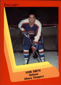 1990-91 ProCards AHL/IHL #533 Vern Smith Front