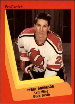 1990-91 ProCards AHL/IHL #561 Perry Anderson Front