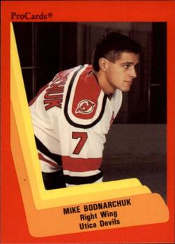 1990-91 ProCards AHL/IHL #574 Mike Bodnarchuk Front