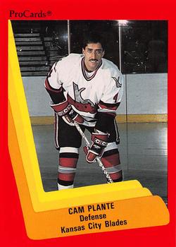 1990-91 ProCards AHL/IHL #583 Cam Plante Front
