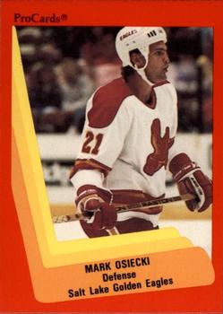 1990-91 ProCards AHL/IHL #618 Mark Osiecki Front
