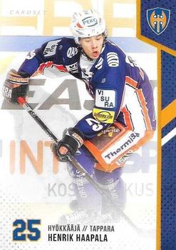 2014-15 Cardset Finland #140 Henrik Haapala Front