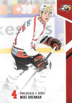 2014-15 Cardset Finland #290 Mike Brennan Front
