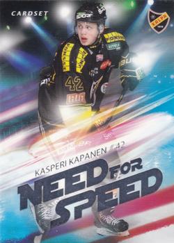 2014-15 Cardset Finland - Need For Speed #NFS6 Kasperi Kapanen Front