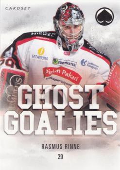 2014-15 Cardset Finland - Ghost Goalies #GG2 Rasmus Rinne Front