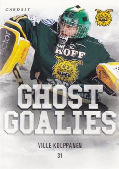 2014-15 Cardset Finland - Ghost Goalies #GG3 Ville Kolppanen Front