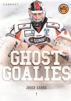 2014-15 Cardset Finland - Ghost Goalies #GG4 Juuse Saros Front